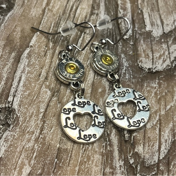 Bullet Dangly Cowgirl Collection Earrings - Picture 2 of 8